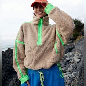 Free People Mountain High 1/2 zip